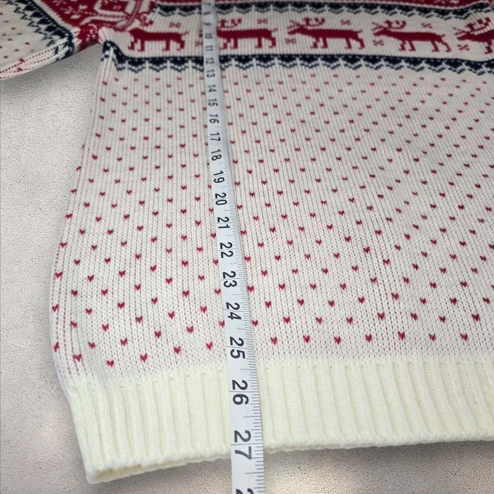 Vintage Jersild Fair Isle Holiday Sweater Size Large - Picture 4 of 5